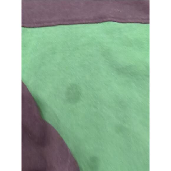 Harry Potter Small Black Green Slytherin Long Sleeve Baseball Tee Used Stained - Picture 4 of 9